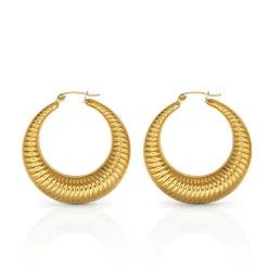 Croissant Statement Hoops