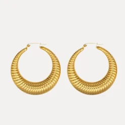 Croissant Statement Hoops