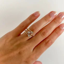 18K Bezel Statement Ring