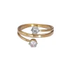 18K Claw Band Ring