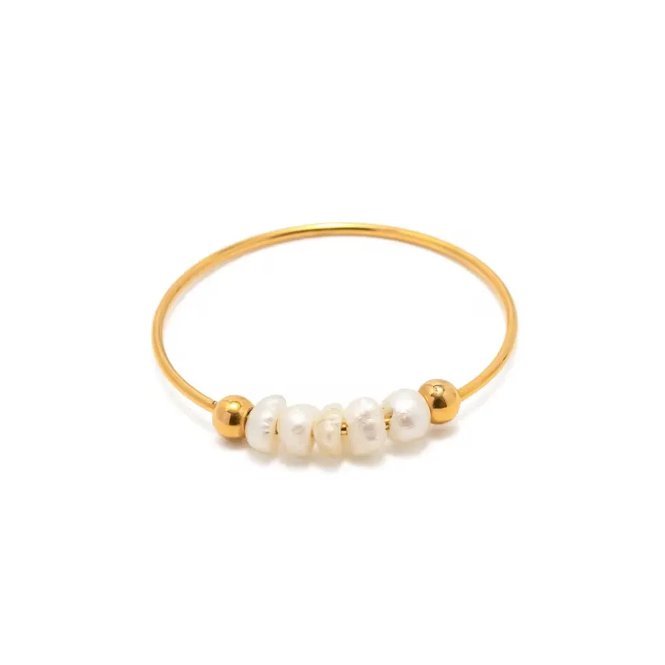 18K Dainty Fresh Water Pearl