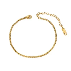 18K Gold Filled Dainty Links Bracelets