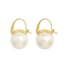 18K Hawaiian Pearl Drop Earrings