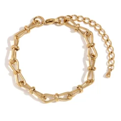 18K Knots Chain Bracelet