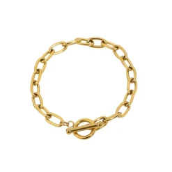 18K Link Chain Bracelet