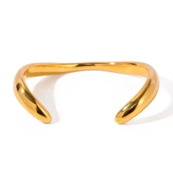 18K Open Bangle