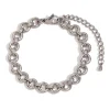 Silver Round Chain Bracelet