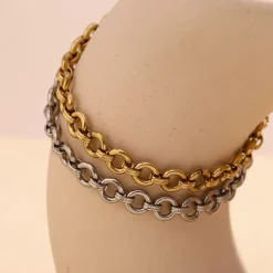 Silver Round Chain Bracelet