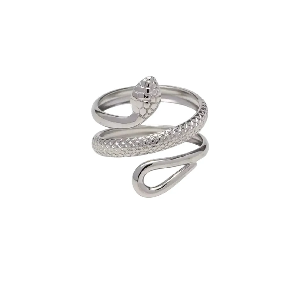 Silver Snake Ring