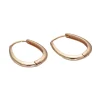 Thin U-shape Hoops in 24K Gold-Filled
